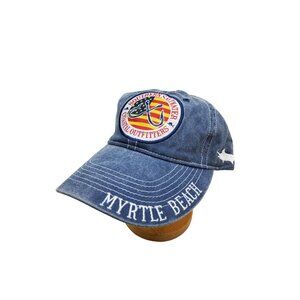 vintage myrtle beach southern saltwater coastal outfitters cap/hat